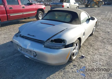 2000 Porsche Boxster from USA, damaged, VIN WP0CA2981YU621203